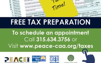 It’s a New Season –and a New Home- for the PEACE, Inc. Free Tax Prep Program