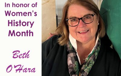 In honor of Women’s History Month:  Beth O’Hara