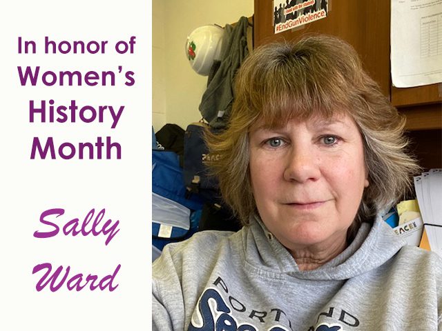 In honor of Women’s History Month: Sally Ward