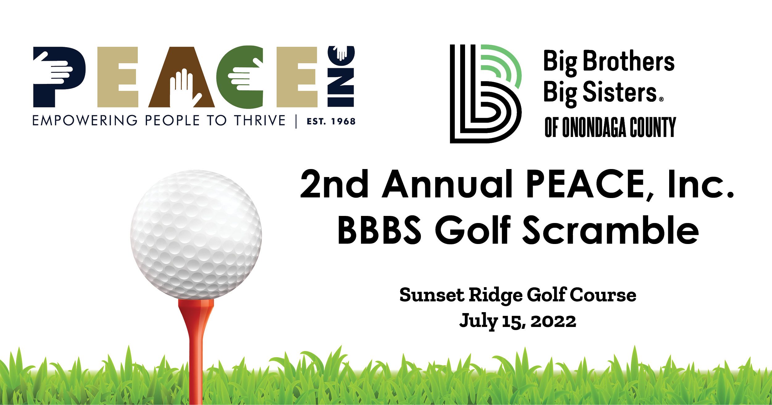 2nd Annual PEACE Inc BBBs Golf Scramble