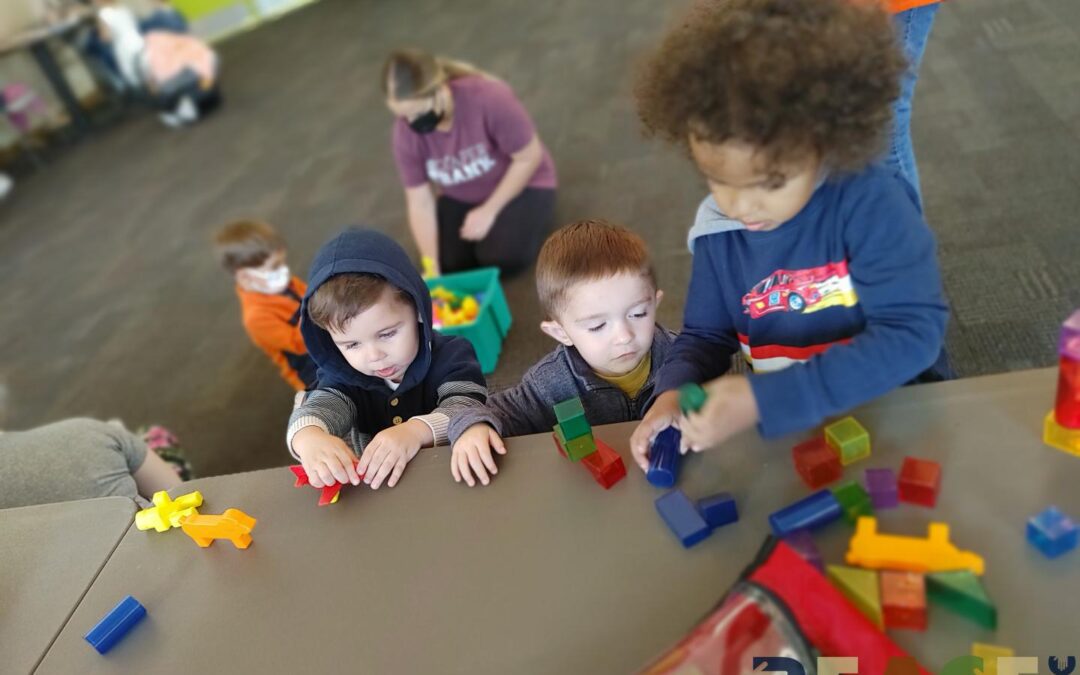 Families attended Liverpool Library for activities on BOUNCE
