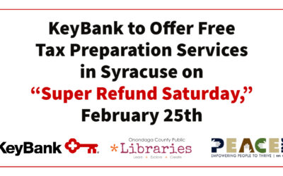 KeyBank to Offer Free Tax Preparation Services in Syracuse on “Super Refund Saturday,” February 25th