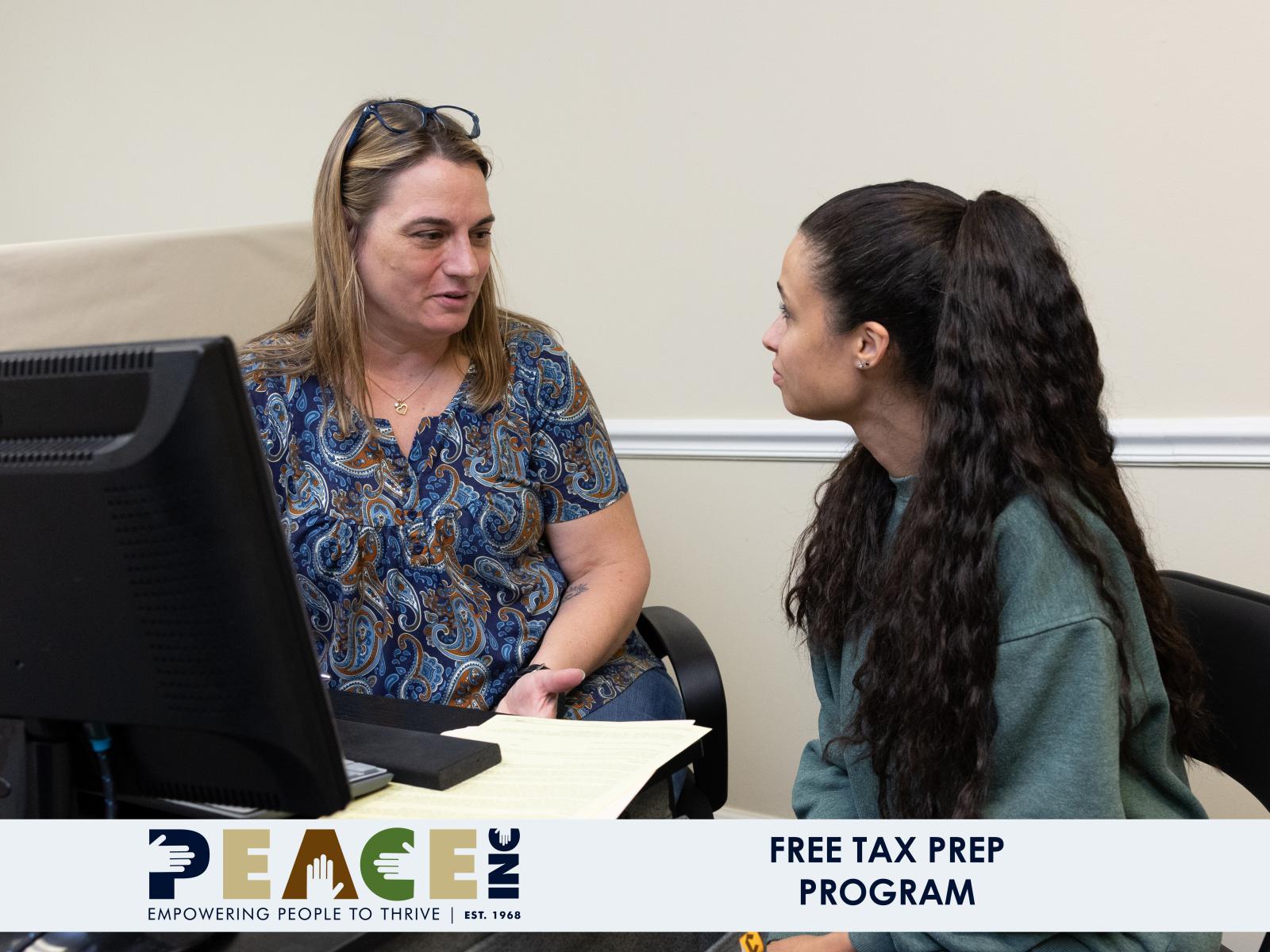 PEACE, Inc. FREE Tax Program