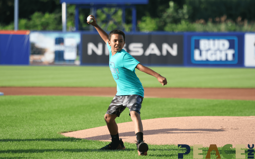 BBBS were honored to throw out the 1st pitch for the Syracuse Mets