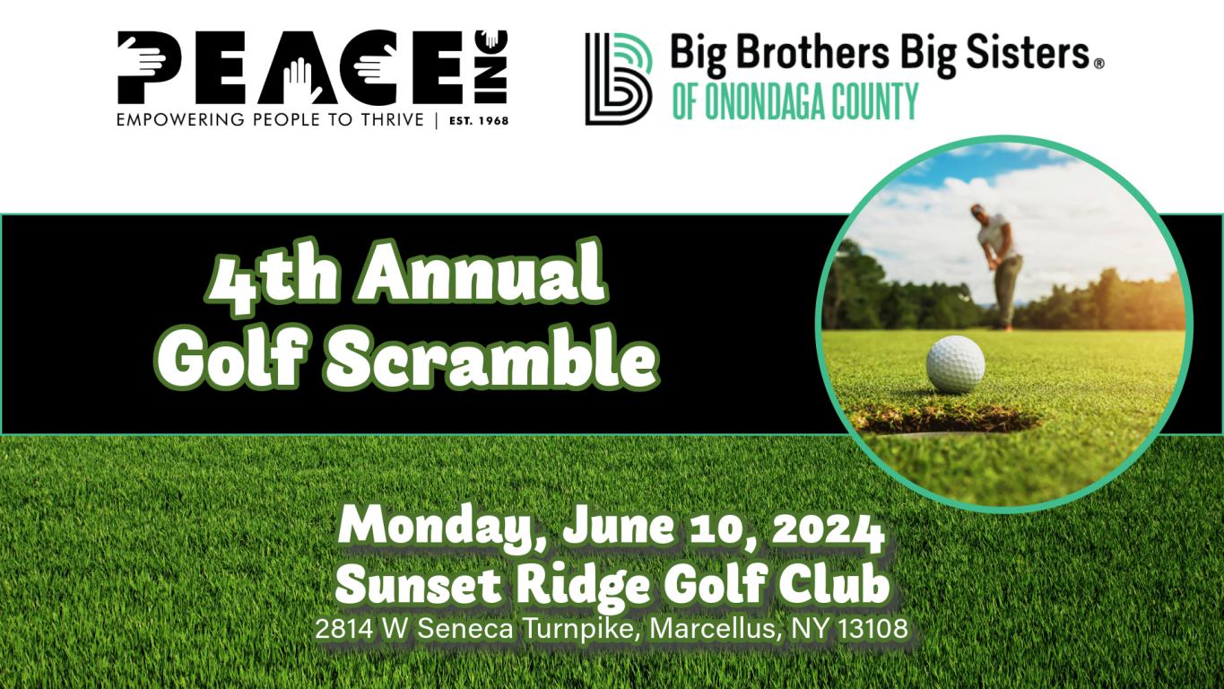 PEACE, Inc. Big Brothers Big Sisters Golf Scramble