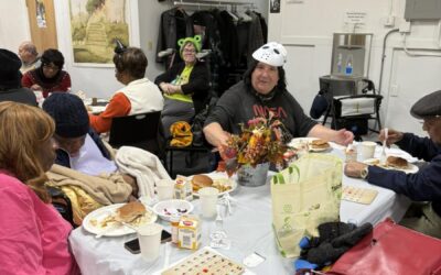 Westcott Seniors Gather for Festive Halloween Lunch
