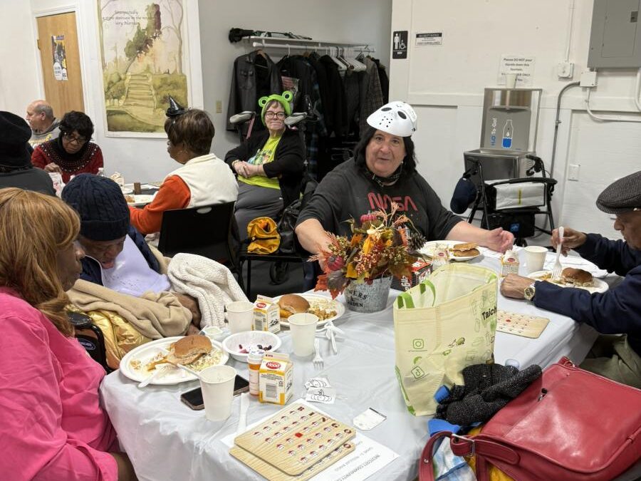 Westcott Seniors Gather for Festive Halloween Lunch
