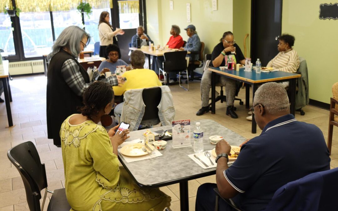 Seniors Welcome New Lunch Spot at Syracuse Community Connections